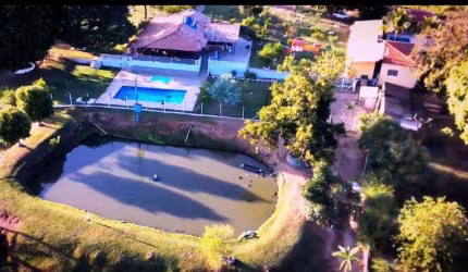 Casa para Venda em Monte Mor, Chácaras Estância Das águas, 6 dormitórios, 2 suítes, 6 banheiros, 8 vagas