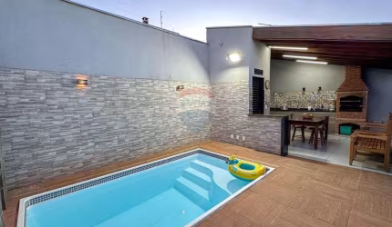 CASA COM 3 QUARTOS 1 SUITE A VENDA EM BONFIM PAULISTA 300M² COM PISCINA