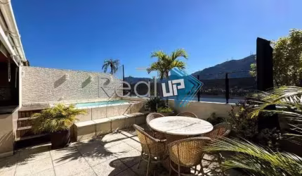 Cobertura com 4 quartos à venda na Avenida Epitácio Pessoa, Lagoa, Rio de Janeiro, 256 m2 por R$ 5.800.000