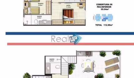 Cobertura com 3 quartos à venda na Pará, Praça da Bandeira, Rio de Janeiro, 113 m2 por R$ 749.000
