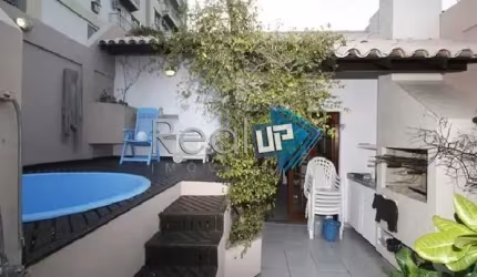 Cobertura com 2 quartos à venda na Rua Desembargador Burle, Humaitá, Rio de Janeiro, 188 m2 por R$ 1.940.000