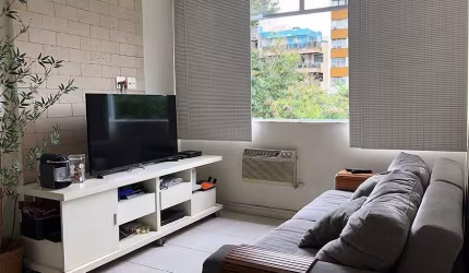 Apartamento com 1 quarto à venda na Largo dos Leões, Humaitá, Rio de Janeiro, 44 m2 por R$ 650.000