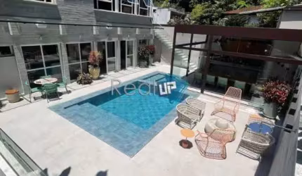 Casa em condomínio fechado com 3 quartos à venda na Alexandre Stockler, Gávea, Rio de Janeiro, 493 m2 por R$ 9.000.000