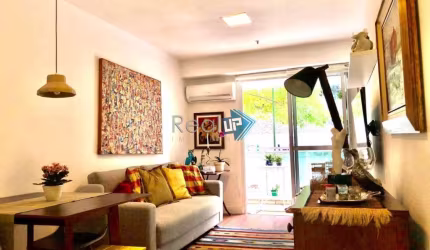 Flat com 2 quartos à venda na Avenida Epitácio Pessoa, Lagoa, Rio de Janeiro, 58 m2 por R$ 870.000