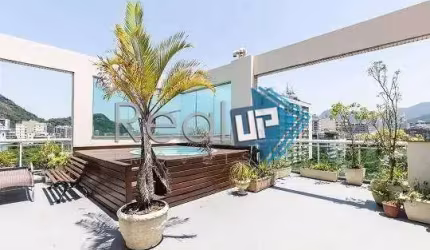 Cobertura com 2 quartos à venda na Rua do Humaitá, Humaitá, Rio de Janeiro, 172 m2 por R$ 2.000.000