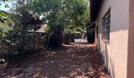 Casa com terreno grande bairro Lársen