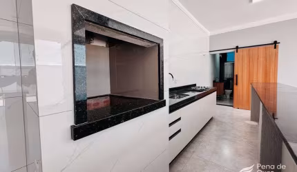 Casa nova à venda no Concórdia com área gourmet