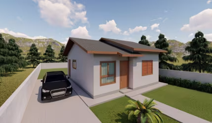CASA A VENDA - Volta Curta, Araranguá/SC