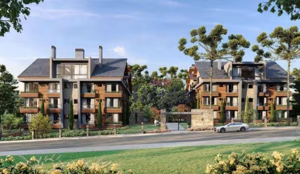 Apartamento com 1 dormitório à venda, 57 m² por R$ 880.090,00 - Avenida Central - Gramado/RS