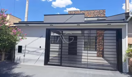 Casa para Venda em Indaiatuba, Jardim Barcelona, 3 dormitórios, 1 suíte, 2 banheiros, 2 vagas