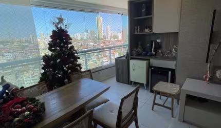 Apartamento Padrão no Jardim Apipema, 3/4 sendo 1 suite, vista mar, decorado, 98m