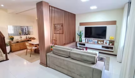 Excelente Casa Alto Padrão Vista Mar Sendo 4 Suítes Localizado em Patamares
