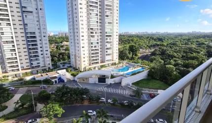 Apartamento em Patamares, no Greenville Platno, 2/4 sendo 1 suite, com sala ampliada, nascente, vista mar, com 2 vagas