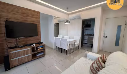Apartamento Padrão em Alphaville 1, reformado, 2/4 sendo 1 suite, com 2 vagas.