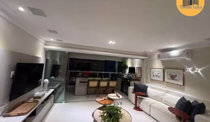 Apartamento Alto Padrão em PAtamares, no Greenville Atmos, com 3/4 sendo 1 suite, todo reformado, com 116m², com opção de porteira fechada