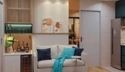 Apartamento em construção com 2 dormitórios à venda, 40 m² por R$ 200.000 - Penha de França - São Paulo/SP