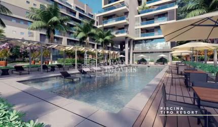 Lançamento à venda, apartamento duplex, 113m² privativos, 2 suítes,1 vaga  Mossunguê, Curitiba, PR