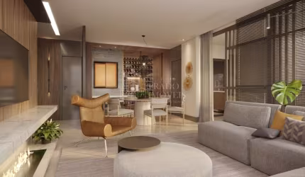 Apartamento na planta 160m² Privativos 3 suítes e 3 vagas, Bigorrilho, Curitiba, PR