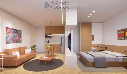 Lançamento à venda, 31 a 64 m² privativos, 1 e 2 dormitórios, 1 vaga  Centro Cívico, Curitiba, PR