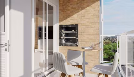 Lançamento à venda, 57 m² , 2 dormitórios 1 sendo  suíte, 1 vaga, Tingui, Curitiba, PR