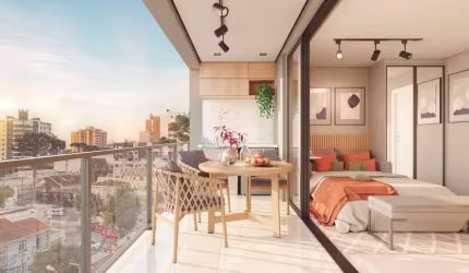 Lançamento  à venda,   studio 30 m² privativos, 1 dormitório,Água Verde, Curitiba, PR