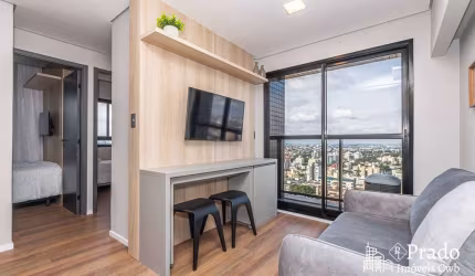 Studio para venda e  locação, 31 m² privativos, 1 dormitório, Água Verde, Curitiba, PR