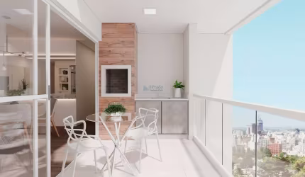 Apartamento à venda 84m² privativos, 3 dormitórios 1 sendo suíte, 2 vagas, Centro, São José dos Pin