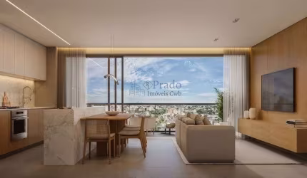 Lançamento à venda, 81 m² privativos, 2 dormitórios 1 sendo suíte, 1 vaga, Portão, Curitiba, PR