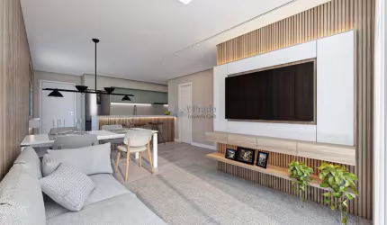 Apartamento à venda, 24 m² privativos, 1 dormitório, Cabral, Curitiba, PR