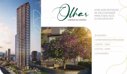 Apartamento para Venda em Salvador, Caminho das Árvores, 3 dormitórios, 3 suítes, 4 banheiros, 2 vagas