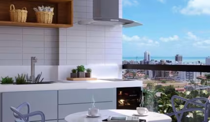 Apartamento Alto Padrão para Venda em João Pessoa, Jardim Oceania, 2 dormitórios, 1 suíte, 1 banheiro, 1 vaga