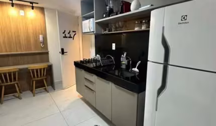 Apartamento Mobiliado para Venda em João Pessoa, Cabo Branco, 1 dormitório, 1 banheiro