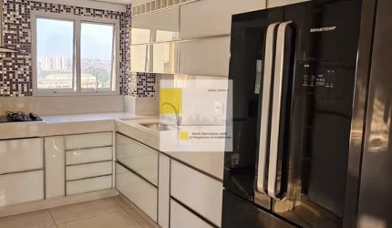 Lindo apartamento mobiliado no Condomínio Paris, Centro de Santo André - SP