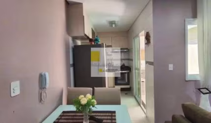 O apartamento está localizado no bairro Vila Apiaí em Santo André - SP