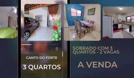 Sobrado Residencial à venda, Canto do Forte, Praia Grande - SO0016.