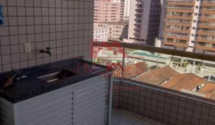 Apartamento com 2 dormitórios à venda, 86 m² por R$ 585.000,00 - Tupi - Praia Grande/SP