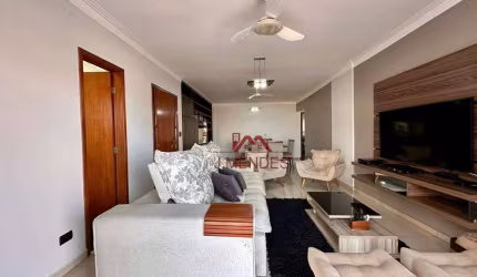 Apartamento com 3 dormitórios à venda, 155 m² por R$ 850.000,00 - Boqueirão - Praia Grande/SP