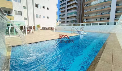 Apartamento com 2 dormitórios à venda, 74 m² por R$ 460.000,00 - Vila Guilhermina - Praia Grande/SP