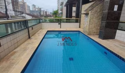 Apartamento com 2 dormitórios à venda, 70 m² por R$ 375.000,00 - Aviação - Praia Grande/SP