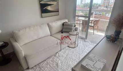 Apartamento com 2 dormitórios à venda, 69 m² por R$ 420.000,00 - Vila Guilhermina - Praia Grande/SP