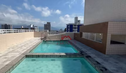 Apartamento com 1 dormitório à venda, 47 m² por R$ 390.000,00 - Aviação - Praia Grande/SP