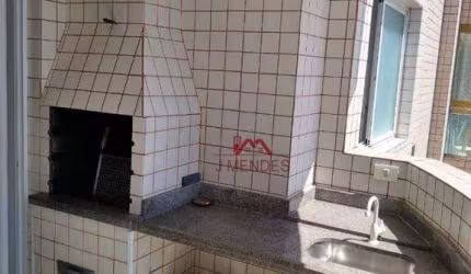 Apartamento com 1 dormitório à venda, 55 m² por R$ 400.000,00 - Tupi - Praia Grande/SP