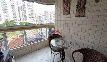 Apartamento com 2 dormitórios à venda, 70 m² por R$ 460.000,00 - Aviação - Praia Grande/SP
