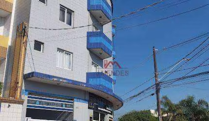 Apartamento com 1 dormitório para alugar, 22 m² por R$ 1.300,00/mês - Vilamar - Praia Grande/SP
