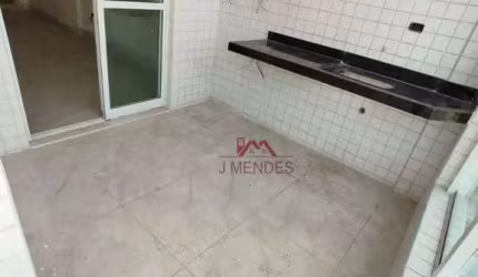 Apartamento com 2 dormitórios à venda, 69 m² por R$ 495.000,00 - Tupi - Praia Grande/SP