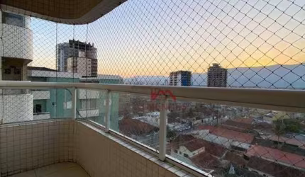 Apartamento com 1 dormitório para alugar, 45 m² por R$ 2.000,00/mês - Vilamar - Praia Grande/SP