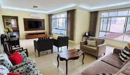 Apartamento com 3 dormitórios à venda, 180 m² por R$ 850.000,00 - José Menino - Santos/SP