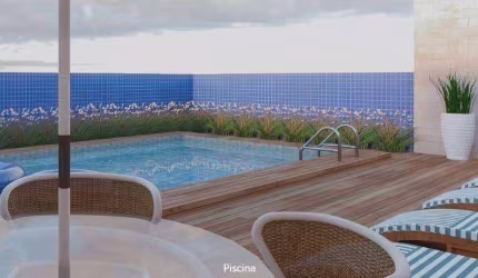 Apartamento à venda, 59 m² por R$ 483.000,00 - Macuco - Santos/SP