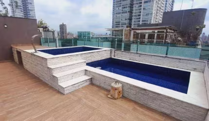 Cobertura à venda, 261 m² por R$ 1.500.000,00 - Aparecida - Santos/SP