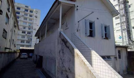 Terreno à venda, 450 m² por R$ 2.700.000,00 - Boqueirão - Santos/SP